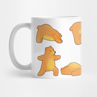 Yoga bear Mug